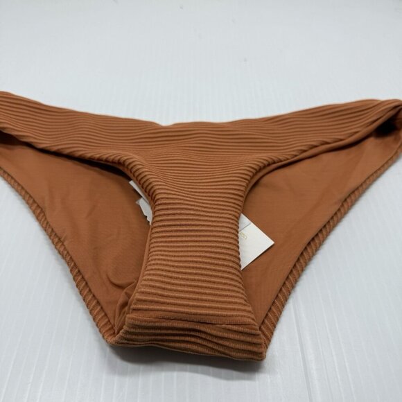 L Space Women's Ribbed Sandy Classic Bikini Bottom Size Small - Picture 4 of 7